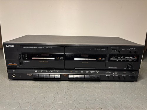 Sanyo w488 double - double, cassette