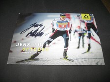 Biglietto autografo Jens Luras
