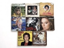 Lotto 8 Dischi Vinile 45 Giri