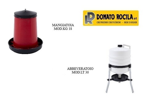 Mangiatoia per polli galline - mangiatoia, e