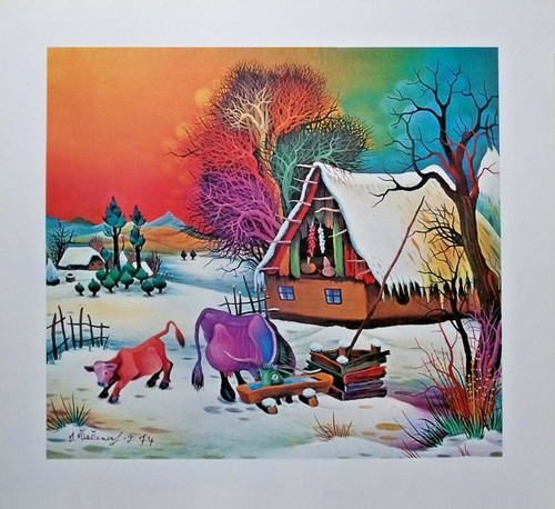 Arte naif croata hlebine - arte,