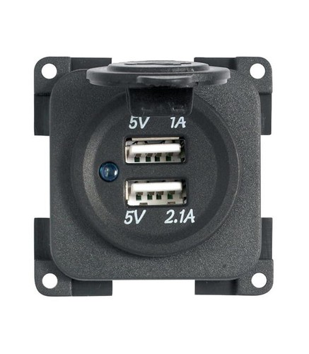 Presa usb doppia 1a - 1a/, 2.1a
