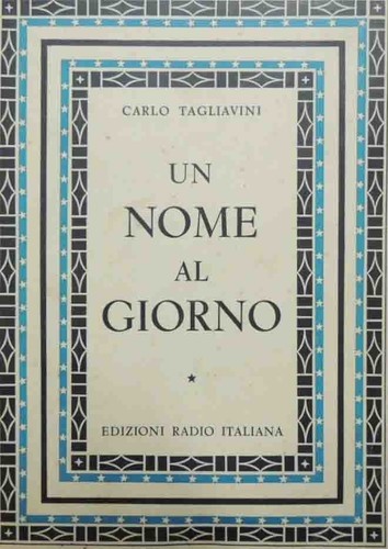Tagliavini nome al giorno - al,