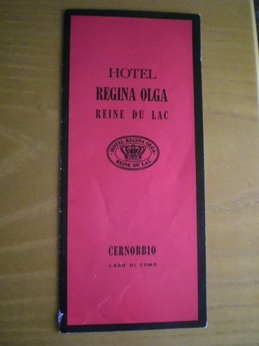 Depliant hotel regina olga - depliant,