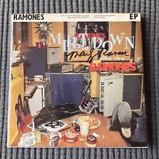 Meltdown With The Ramones 7” Vinyl EP Signed By Marky Ramone  Vg/M- Punk 45 Giri