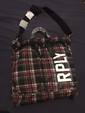 Replay Borsa Shopper a Quadri