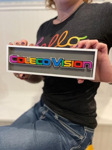 Cartello console gioco - , coleco