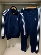 Adidas Originals Firebird Tracksuit Men Size L D 7 F 186 Blu Tuta Uomo OG 90 99 