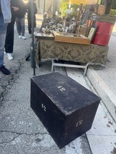 Baule dell'esercito in metallo