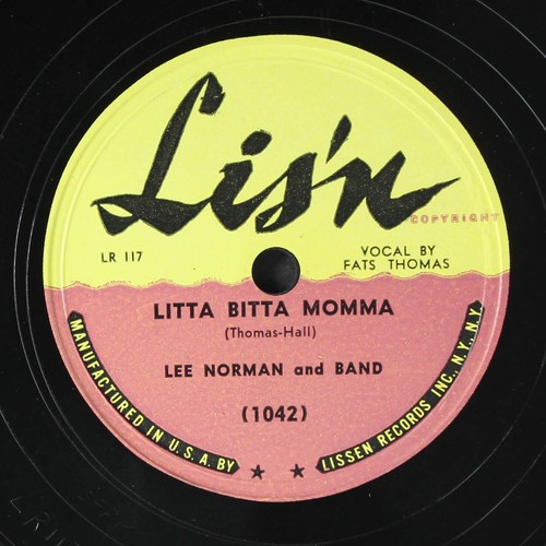 Lee norman litta bitta momma - norman:,