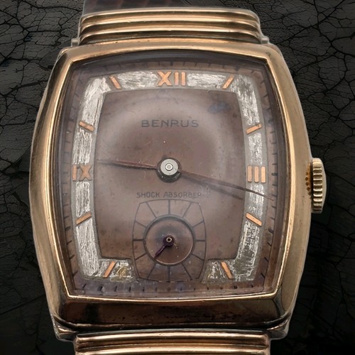 Vintage benrus three - vintage, three-tone