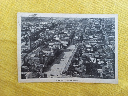 Cartolina carpi modena veduta - cartolina,