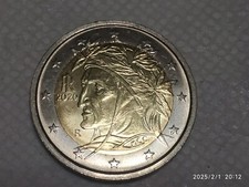 Moneta Italia 2 Euro 2020 Dante SPL  poco Circolata