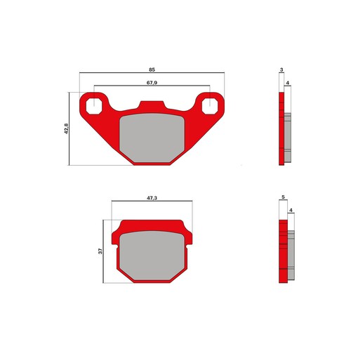 Pastiglie freno malossi brake - freno,