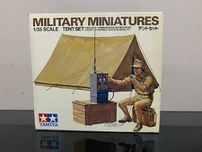 Tamiya set tenda miniature