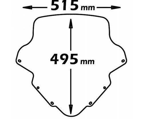 Cupolino isotta 495x515x3 per - ,