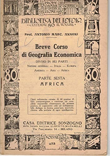 Breve corso geografia - breve,
