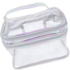  Borsa Trucco Trasparente