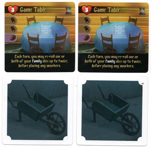 Creature comforts game - game, table