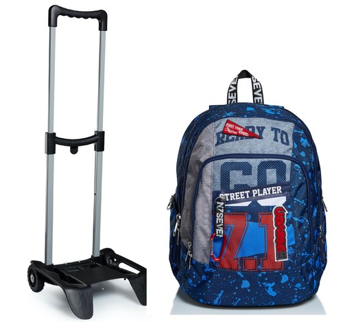 Zaino scuola advanced seven - scuola,