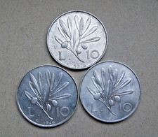 10 lire ULIVO PEGASO 1948 1949