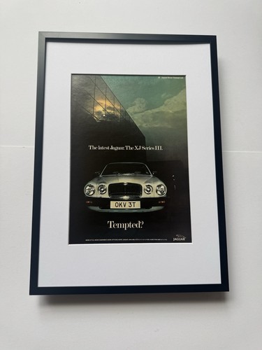 Framed 1978 jaguar - 1978, series