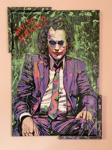 Quadro joker dipinto - dipinto, a