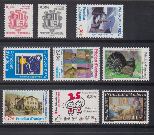Andorra española año - espaÑola, (2007)