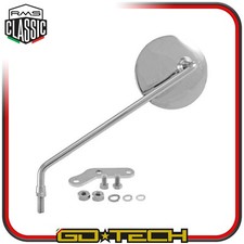 Specchietto sinistro cromato - specchietto,