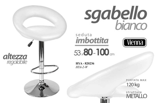 Sgabelli sgabello imbottito - sgabelli,