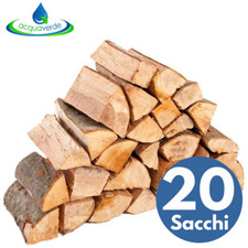 20 SACCHI LEGNA DA ARDERE