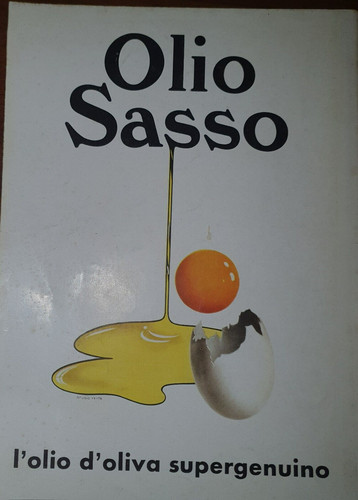 Olio sasso pubblicità - sasso, armando
