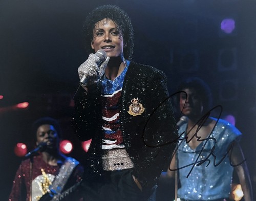 Jaafar jackson signed 10x8 - jackson,