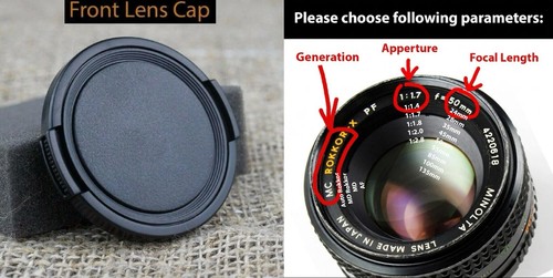 Tappo obiettivo fotocamera - , ft