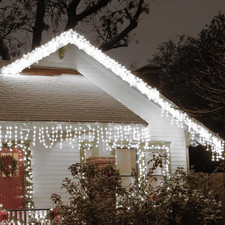 Luci Natale Esterno Cascata