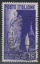 ITALIA 1951 Arte tessile us