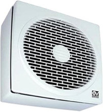 Vortice 12612 150/6" AR aspiratore elicoidale da muro/vetro serie vario per foro