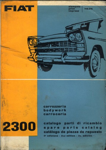 Fiat 2300 carrozzeria - fiat,
