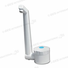 Rubinetto plastica bianco con - rubinetto,
