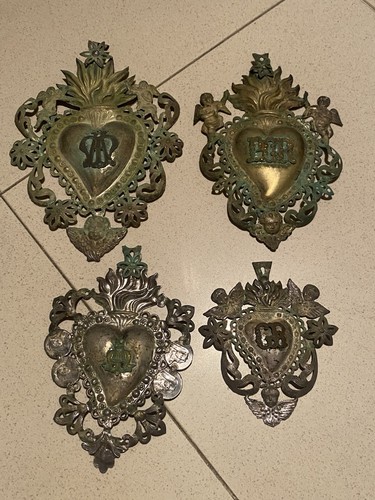 Voto metallo sacro cuore - voto,
