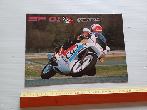 Gilera 125 1989 depliant - 125, 01