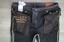 Gucci Jeans Uomo Grigio Denim