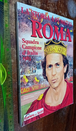 Libro calcio roma 1983 - libro🔴calcio,