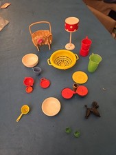 Lotto vecchi accessori per bambola