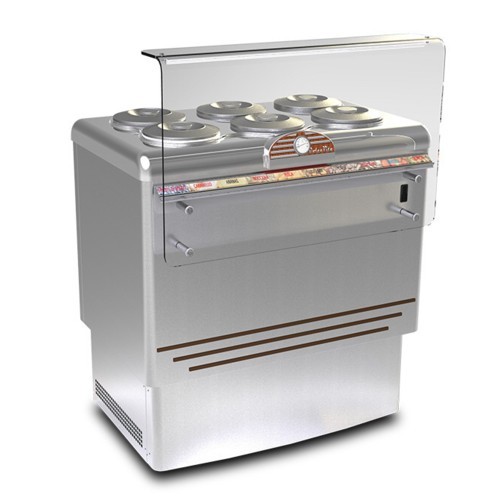Vetrina banco gelati - , gelateria