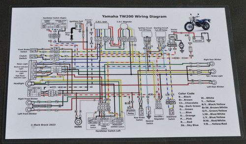 Yamaha tw200 schema - yamaha,