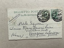 C) Intero postale biglietto
