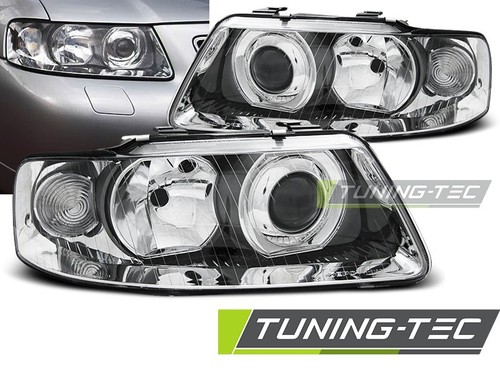 Fari anteriori cromo per - cromo, audi