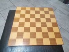 SCACCHIERA DAL NEGRO  IN LEGNO CON SCACCHI  MISURE  CM  31 X  31