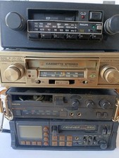 Stock autoradio vintage anni - stock,